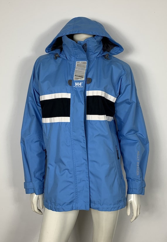 Helly Hansen HH Caius women s mountain trekking ski jacket used M blue T8711