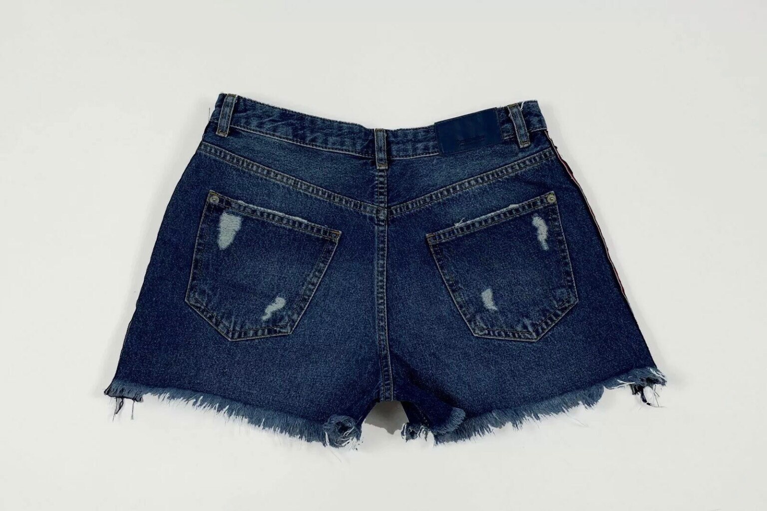 Stradivarius pantalones cortos de mujer usados denim W30 Tg44