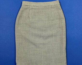 Stilconf mini skirt used woman W28 size 42 high waist wool vintage hot sexy T8431