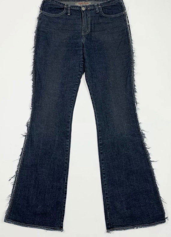 Prenez deux jeans évasés doccasion femme patte bootcut W33 tg 47 denim  vintage T5337 - Etsy France