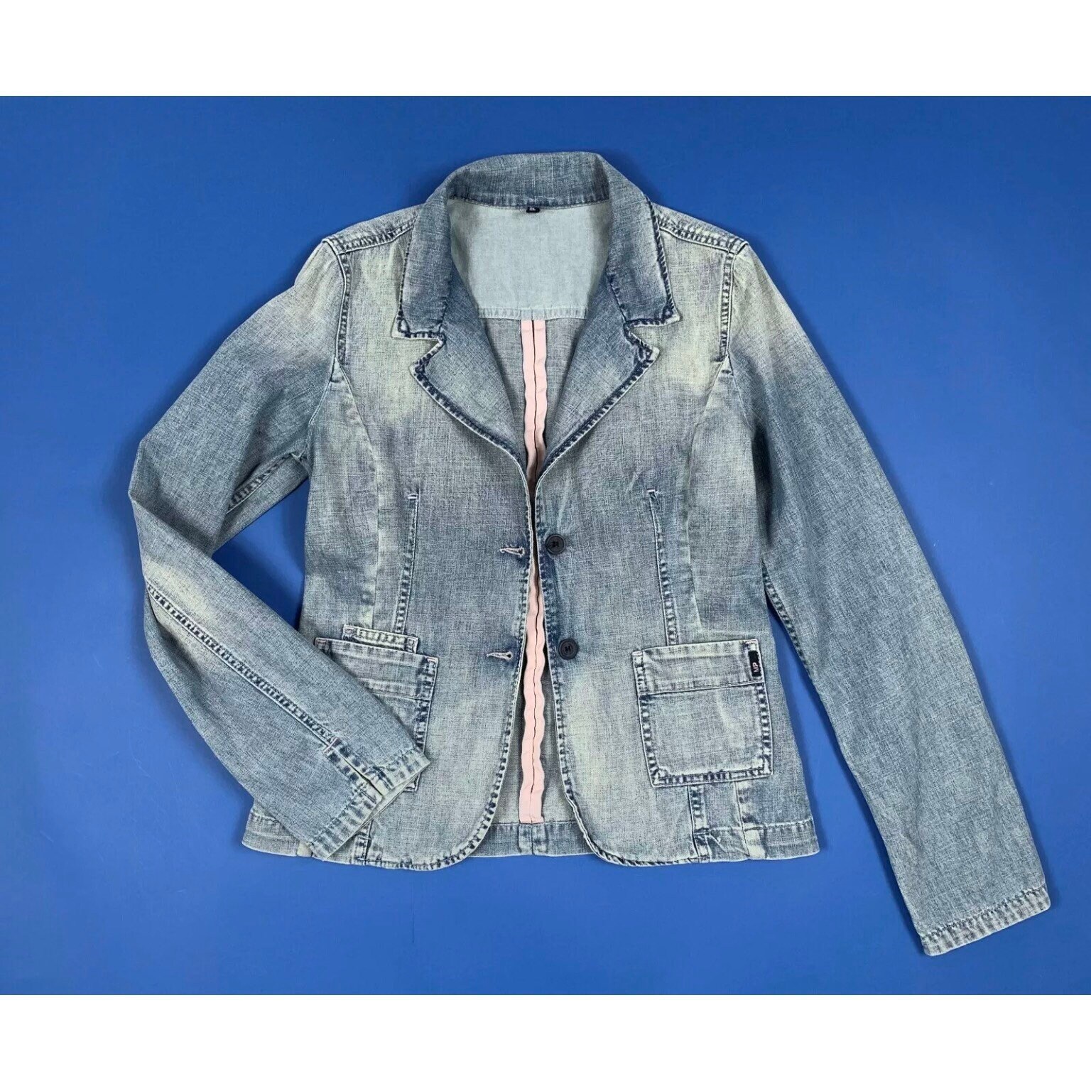 Meltin Pot Jasmine Giacca Donna Usato Jeans Jacket M | Etsy