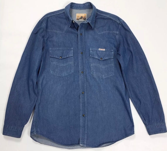 Camicia smanicata jeans uomo sales