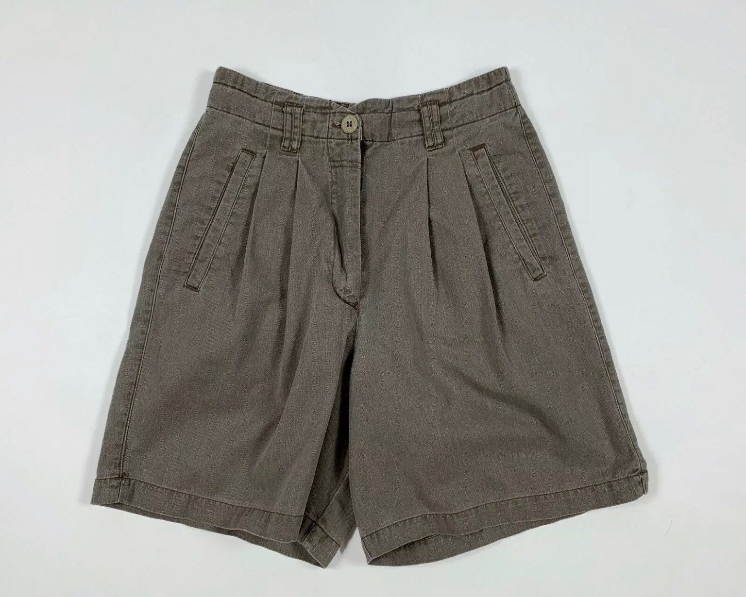 Nike Golf Shorts Woman Used S M 8 Brown High Waist Vintage | Etsy Denmark