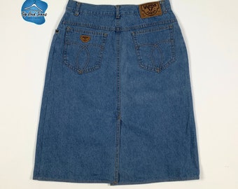 Faldas Cortas Falda Larga Formula Joven Falda Vaquera Vintage