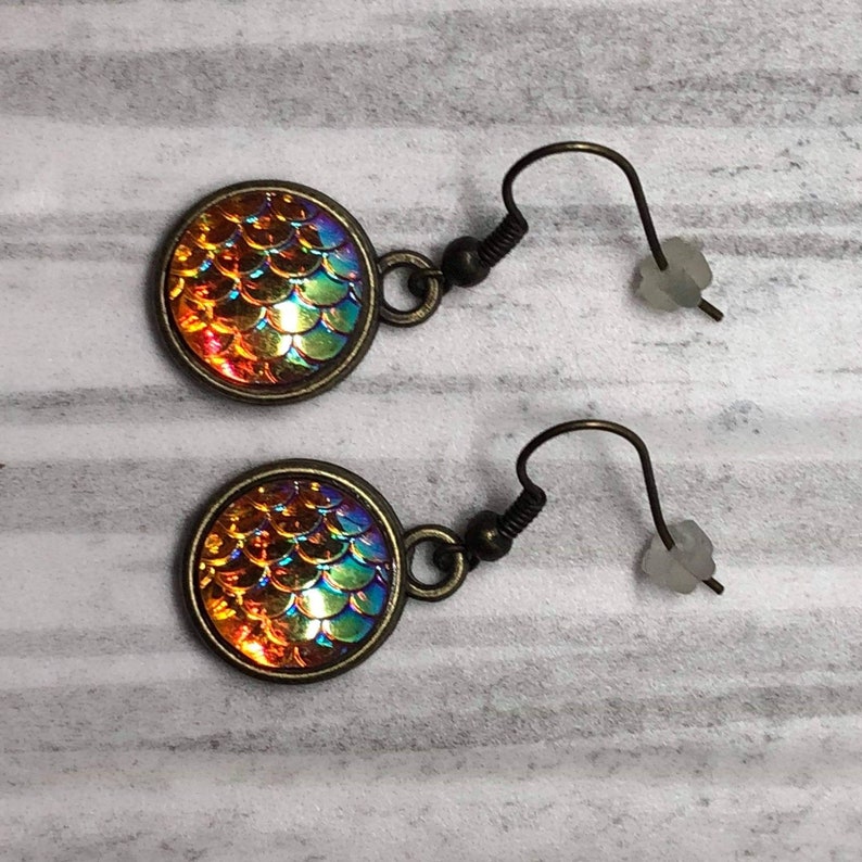 Mermaid Earrings Mermaid accessories Mermaid things Mermaid Jewellery Mermaid Stud Earrings