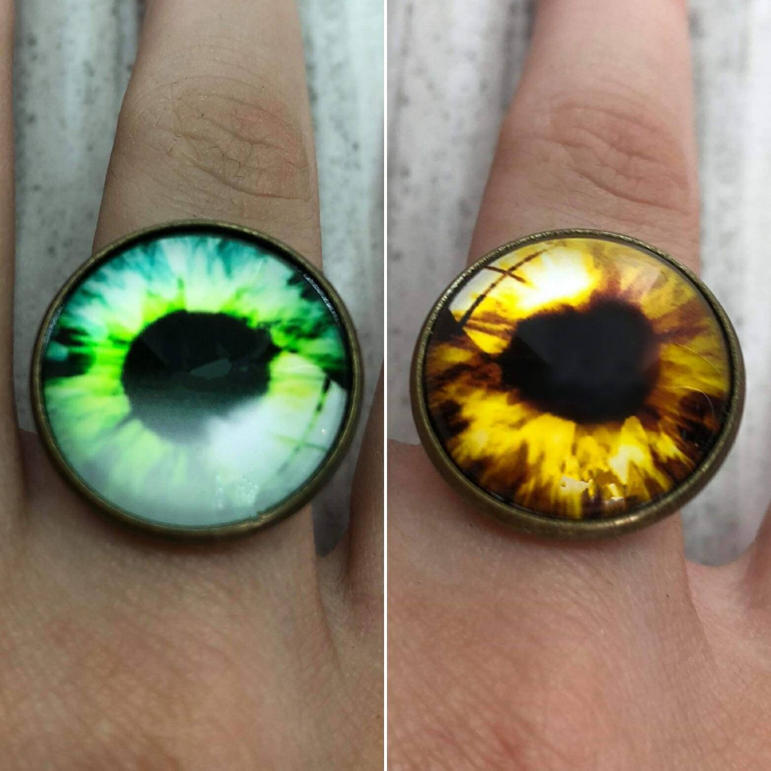 Eyeball ring eyeball jewellery eyeball eye ring eye Etsy