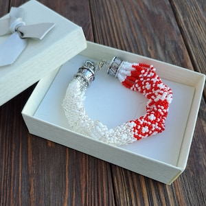 Obatala Shango Beaded bracelet Men&#39;s bracelet, Shango Santeria jewelry, Santeria Ifa bracelet , Yoruba jewelry, Orisha beads