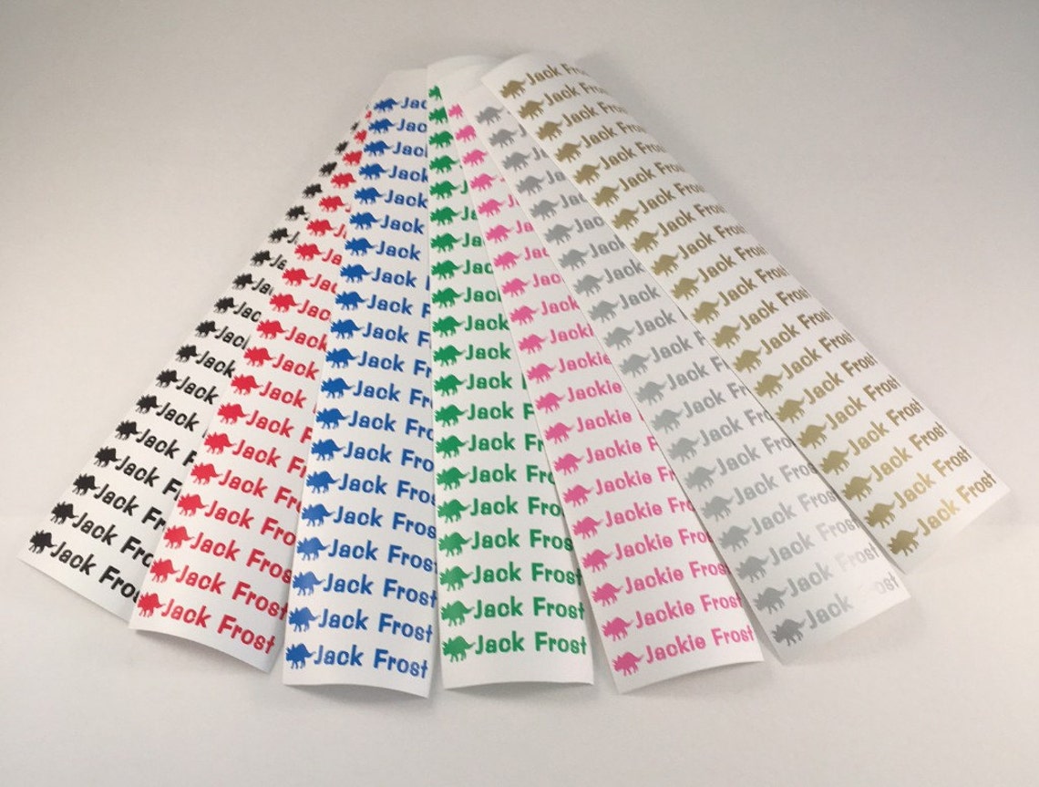 Iron on Clothes Labels Sew in Labels Back to School Etsy Etsy UK