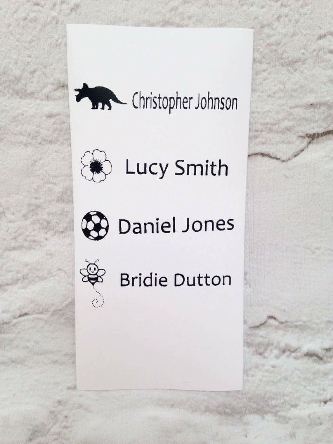 Iron on Clothes Labels Sew in Labels Back to School Etsy Etsy UK