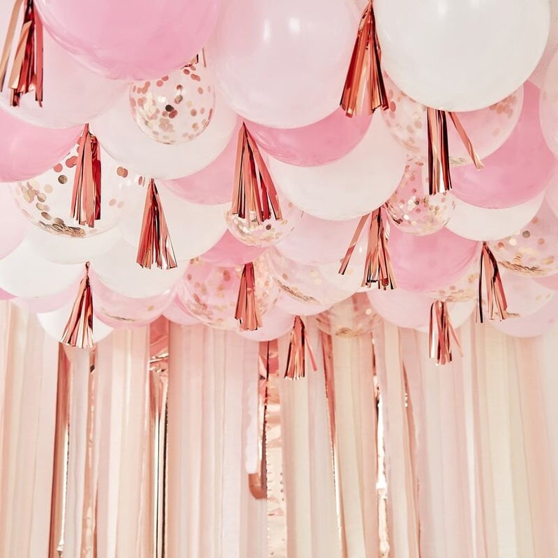 Balloon Ceiling Balloon /& Tassel Decorations Party Accessories