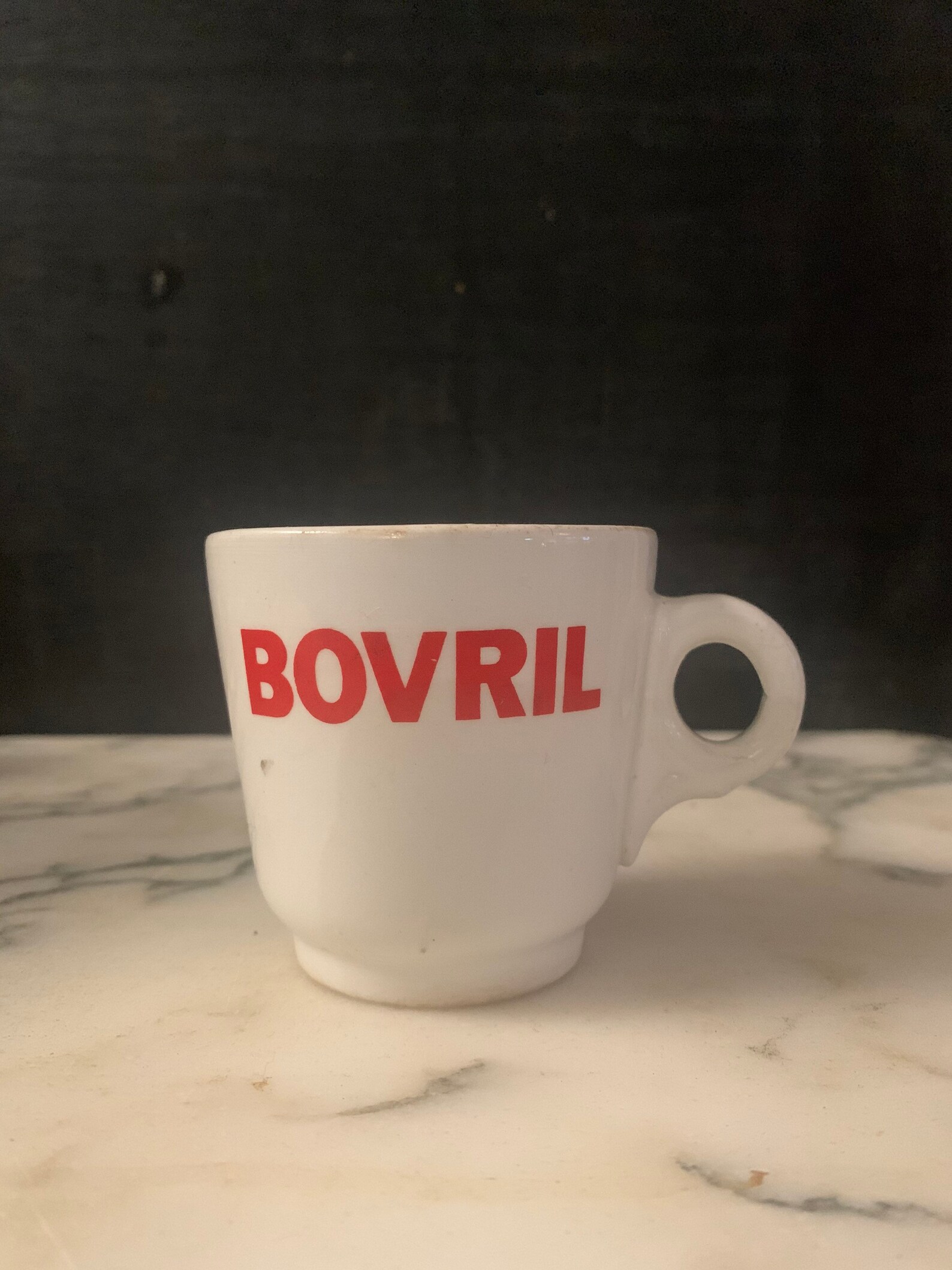 Vintage 1960s BOVRIL Advertising Mug Etsy