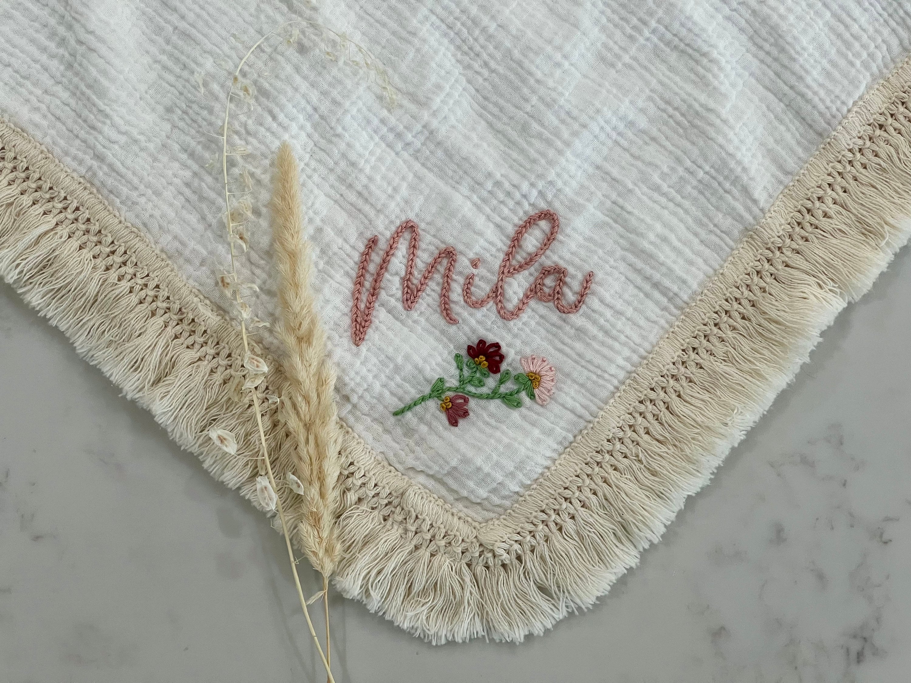 Little Brother Printed Swaddle Blanket main image 0