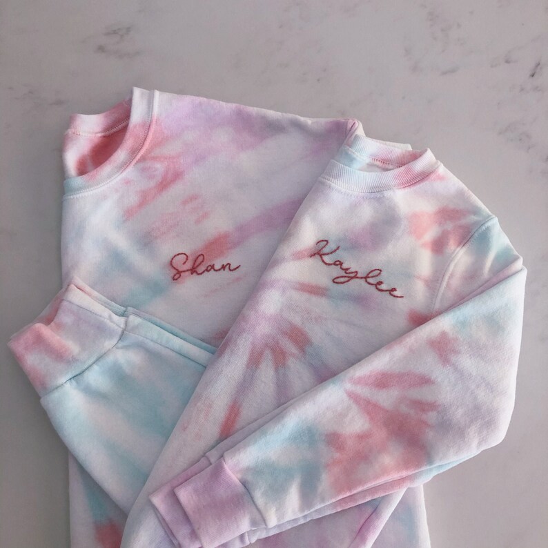 mommy and me tie dye sweatshirts