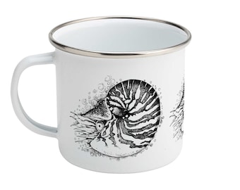 Mug en émail Nautilus