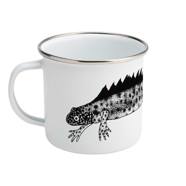 Tolle Molch Emaille Tasse