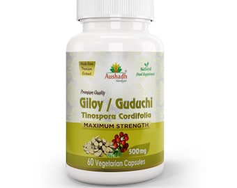 Kapsułka Giloy Guduchi (Tinospora Cordifolia)