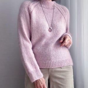 Pull raglan surdimensionné de haut en bas : Spicula Sweater light (Téléchargement PDF en anglais)