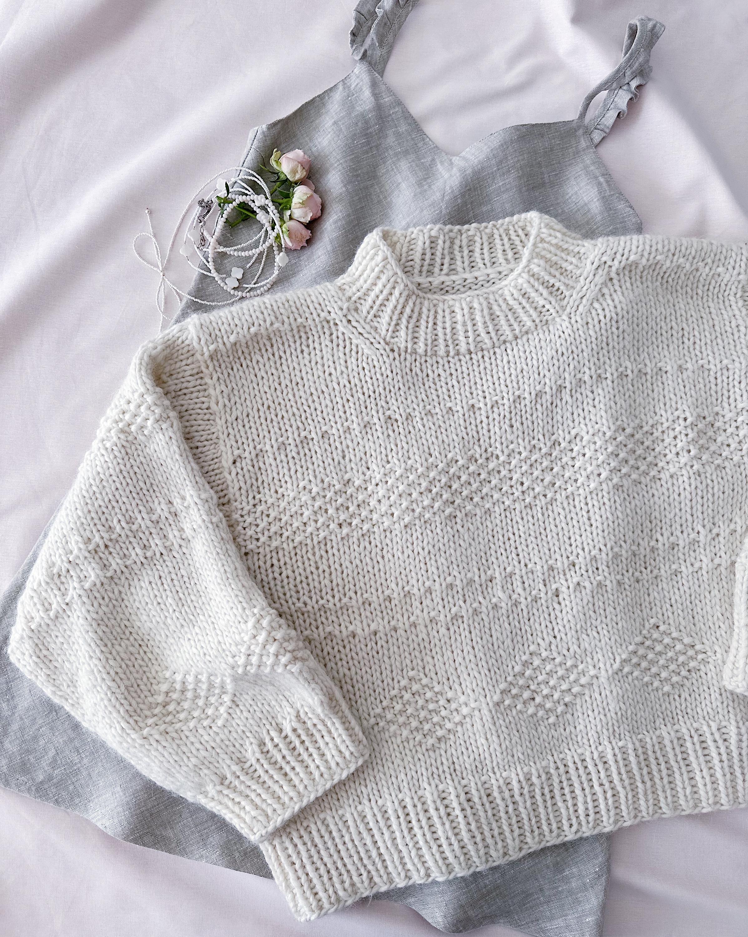 NKNIT ♡pattern pullover sweat サイズ0 Niiyyjj Men Casual Sweater Cloud Pattern Couple Sweaters