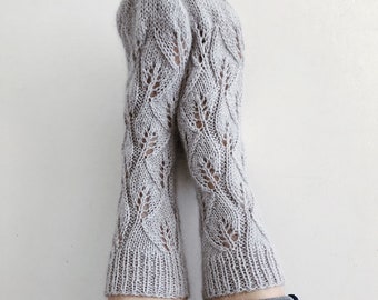 Lace socks Pattern PDF Knitting pattern Knitted socks pattern Easy socks pattern Women socks knitting pattern DK weight yarn socks pattern