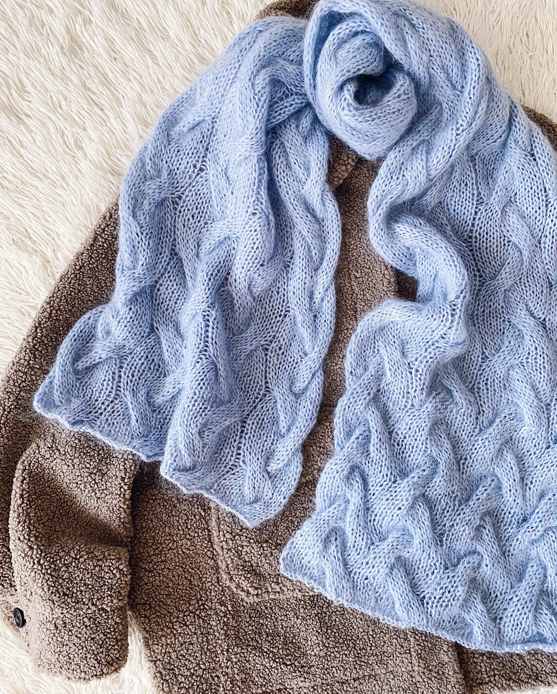 READY TO SHIP Mohair scarf Women oversized scarf Alpaca fluffy Etsy