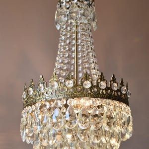 Antique vintage Chandelier French Style crystal lighting Original Light home Pendant chandelier Ceiling Hall light Dining bar Lighting