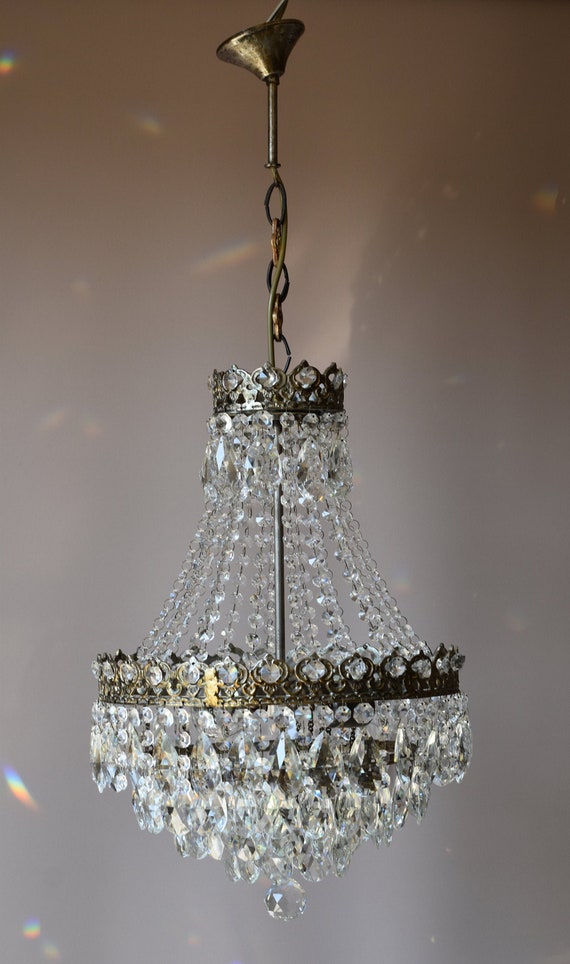 Victorian cheap crystal chandelier