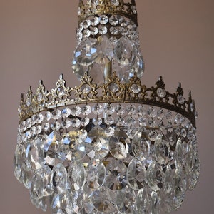 Antieke Franse stijl vintage kristallen kroonluchter Empire plafondverlichting, lamp hal hanger kroonluchter GRATIS EXPRESS VERZENDING Wereldwijd