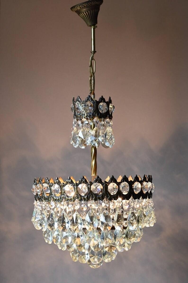 Mini Vintage Crystal Chandeliers, Antique French Crystal Lamp and Ceiling Lighting, Vintage Crystal Light Fittings, Free Shipping, Etsy Sale Mini Vintage Crystal Chandeliers, Antique French Crystal Lamp and Ceiling Lighting, Vintage Crystal Light Fittings, Free Shipping, Etsy Sale