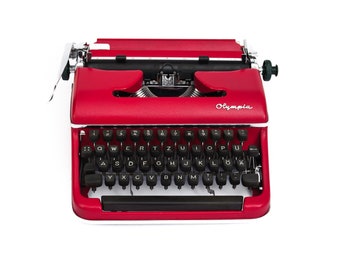 Olympia Model SM タイプライター 赤いタイプライター Olympia SM2