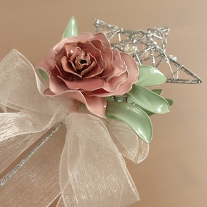 Cala Rose - Peigi silver wand