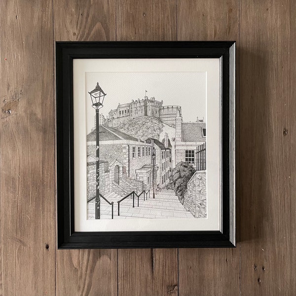 Edinburgh Castle Etsy UK