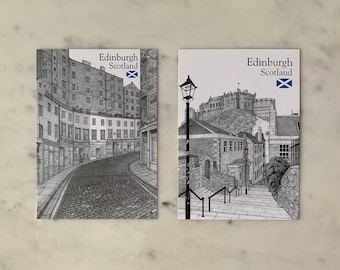 Vennel and Victoria Street, Edinburgh cards