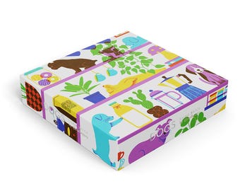 Dogs 1000 Piece Jigsaw Puzzle, Cute Modern Jigsaw Puzzle for Adults, Small Batch by Cloudberries, Dogs Puzzle