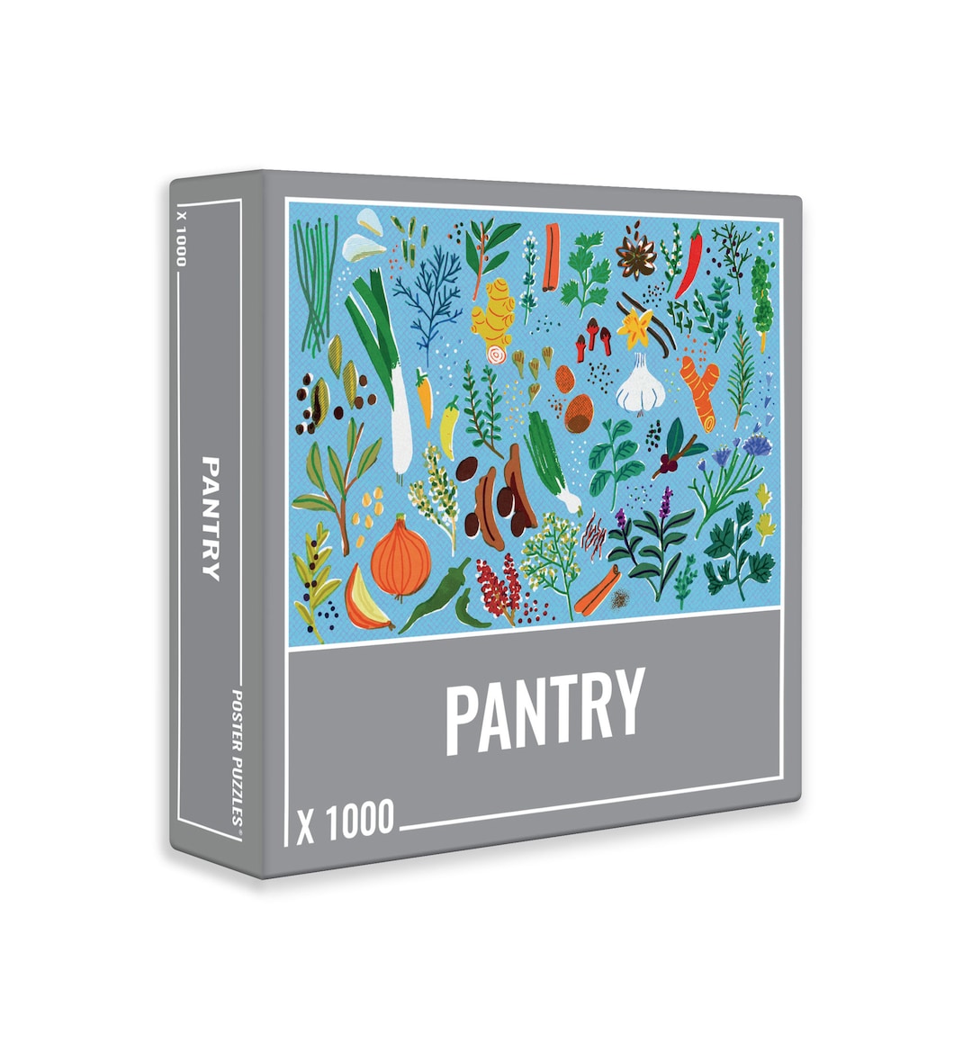Cloudberries Pantry Puzzle Premium, 1000piece Jigsaw Puzzle for Adults