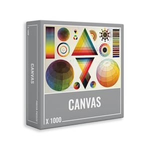 Canvas – Bright, Bold 1000 Piece Colour Gradient Jigsaw Puzzle