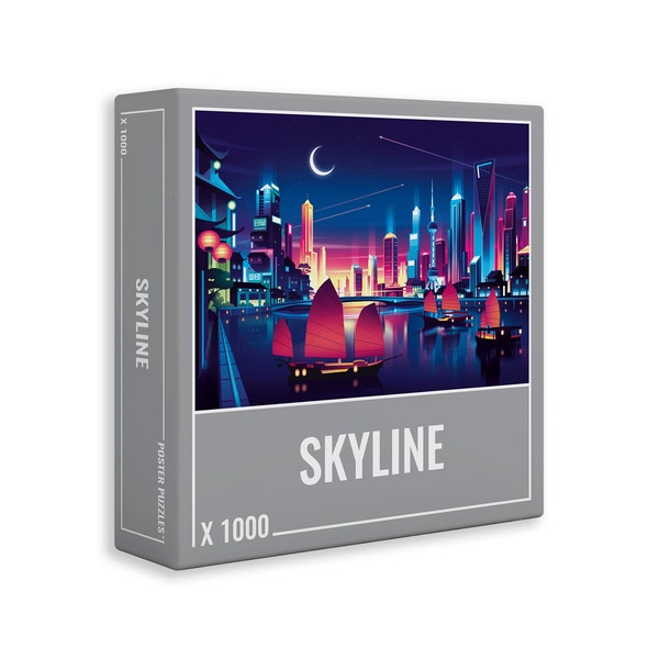 1000 Piece Jigsaw Puzzle For Adults – St Ives Town Landscape, Premium Quality With Poster - View #6