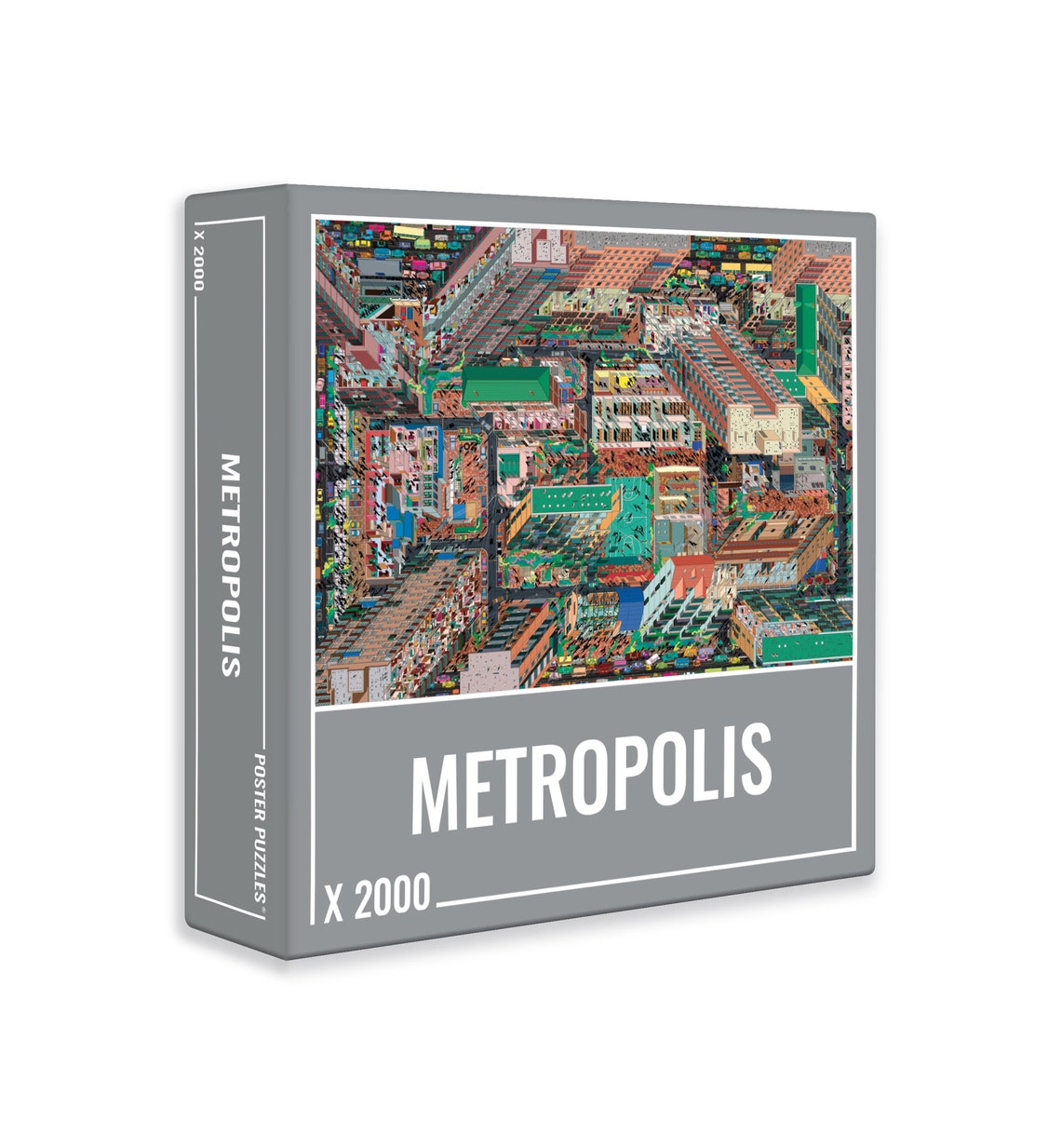 Metropolis  Fun Challenging 2000-piece Jigsaw Puzzle for image 1