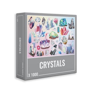 Crystals 1000-Piece Jigsaw Puzzle for Grown Ups