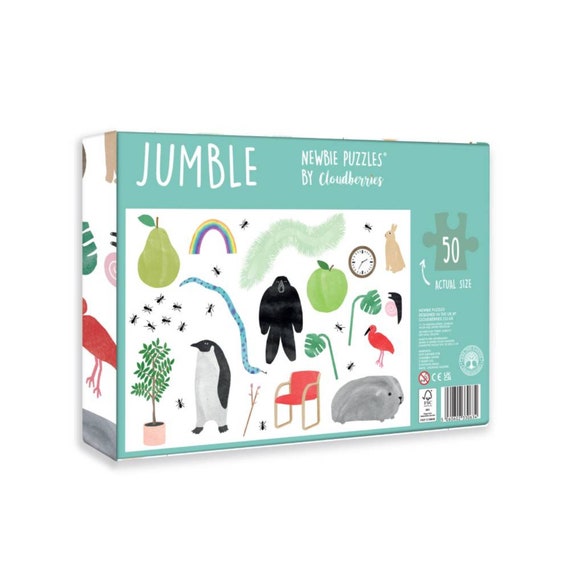 Jumble Jigsaw Puzzle for Kids (50 Pieces)
