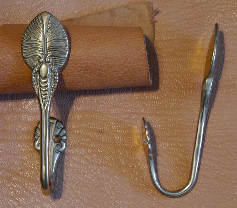 Vintage curtain rail hook