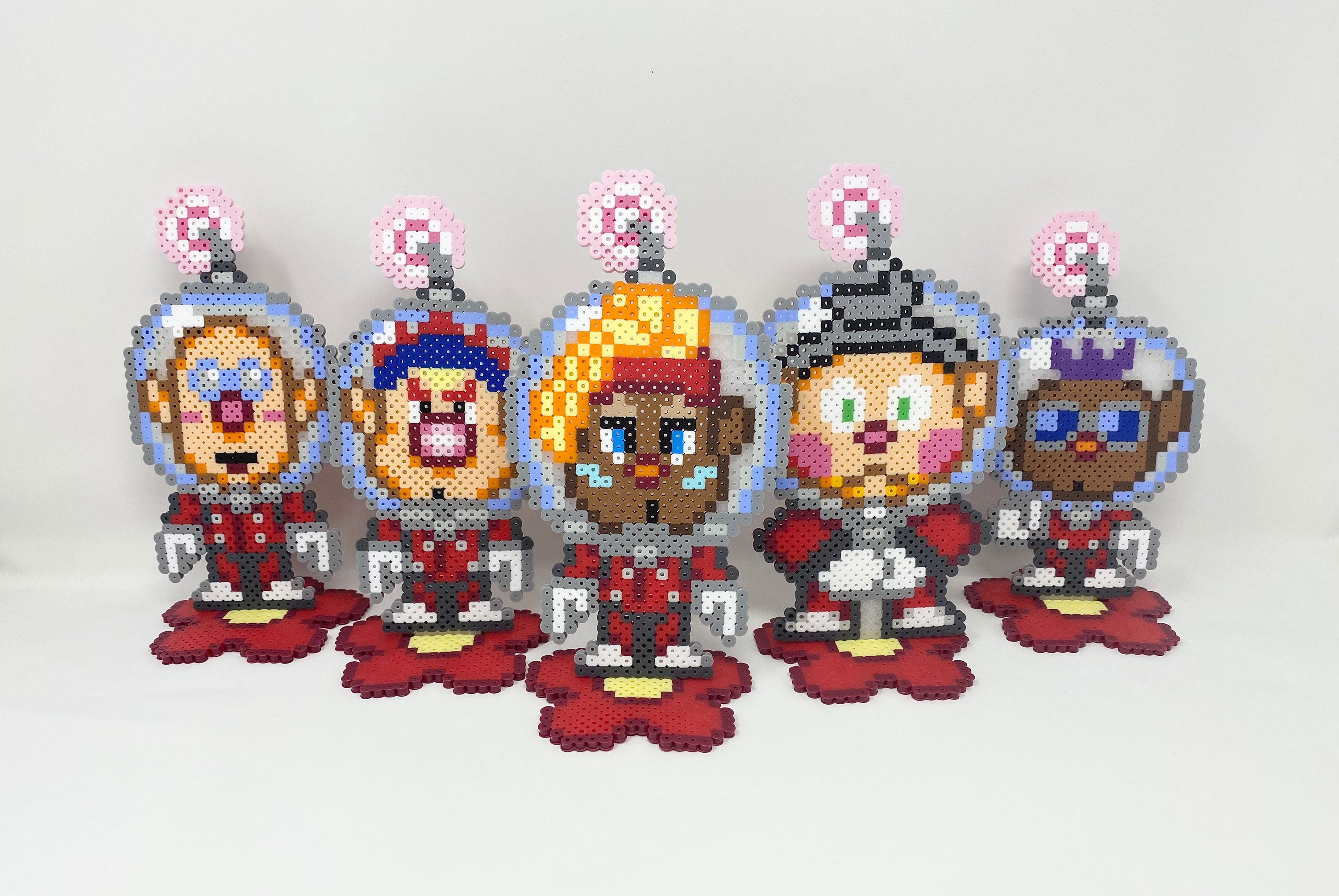 Pikmin 4 Rescue Corps Perler Bead Sprite Set - Etsy