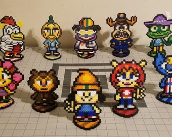Parappa Perler Sprites