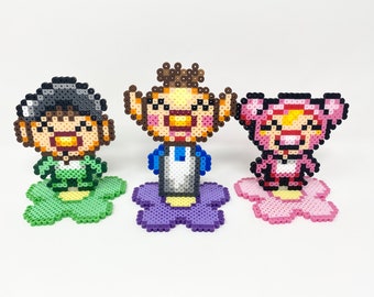 Olimar's Family Perler Bead Sprites