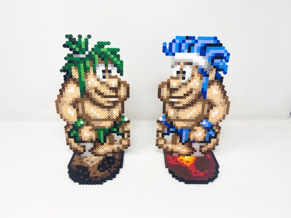 Joe and Mac Perler Bead Sprite Set - Etsy