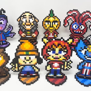 Parappa the Rapper 2 Perler Bead Sprites