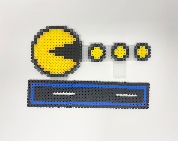 Pac-man Perler Bead Sprite - Etsy