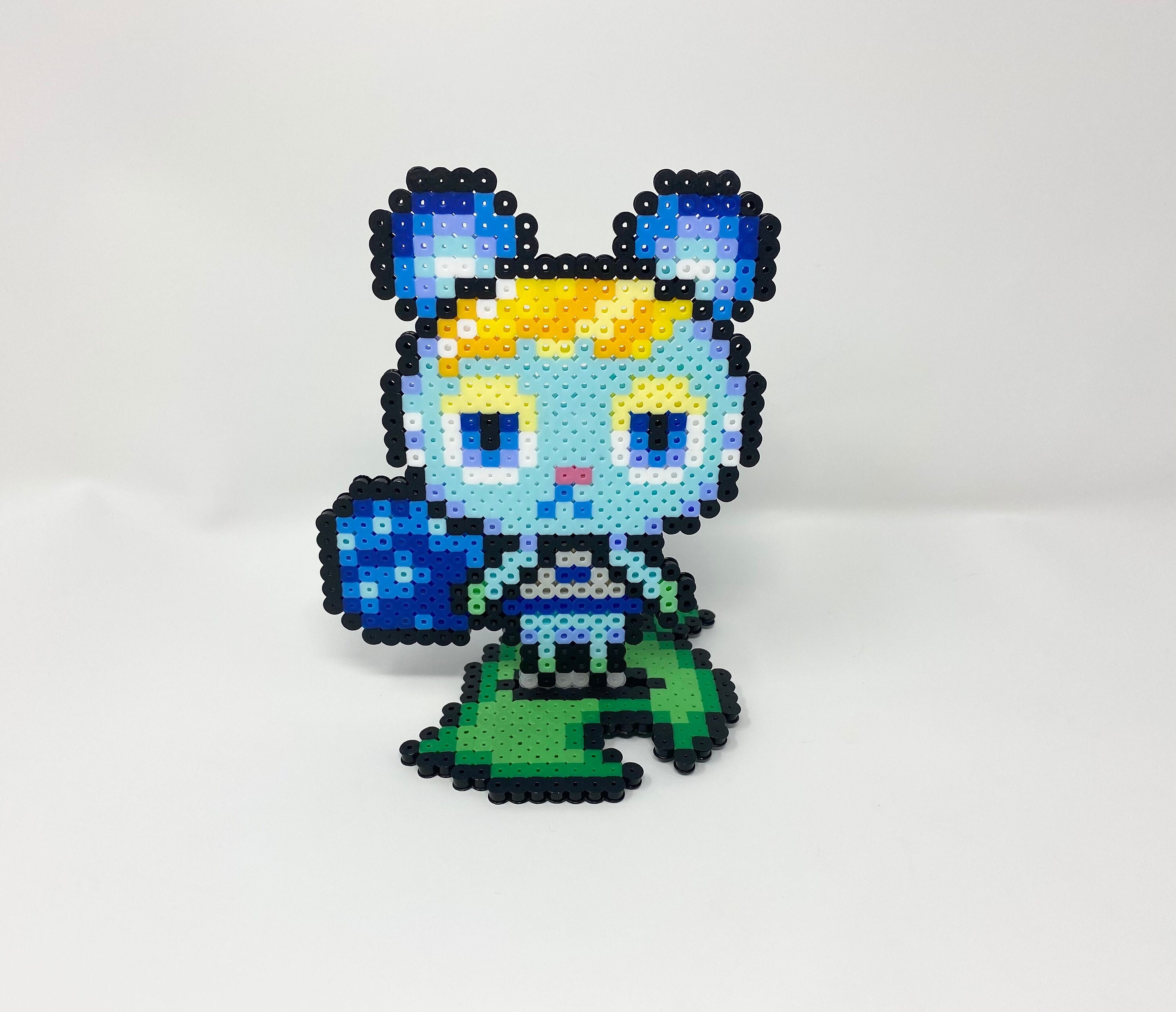 I made Rosie out of aquabeads : r/AnimalCrossing