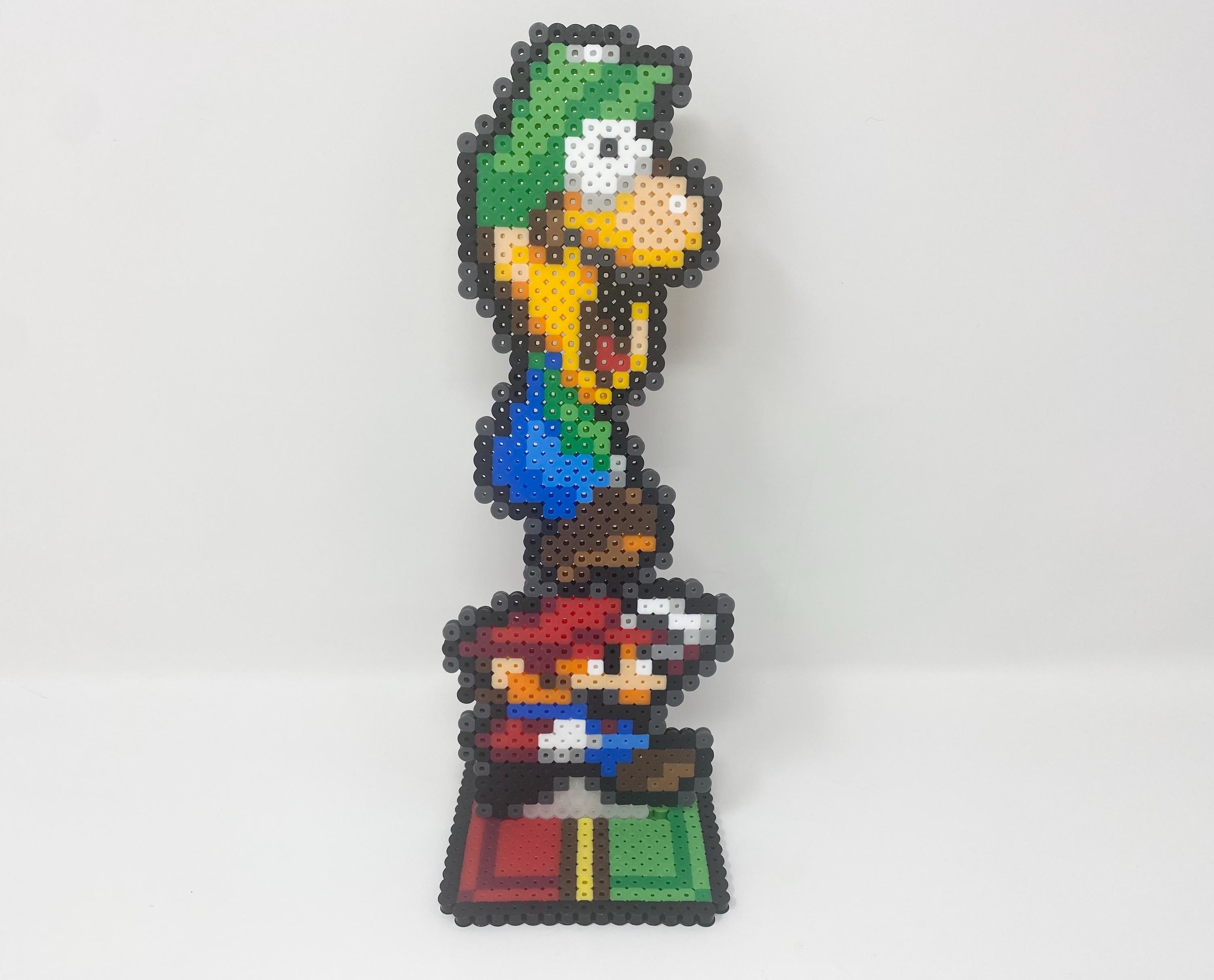 PIXEL PALS スーパーマリオブラザーズ ルイージ PIXEL PALS マリオ