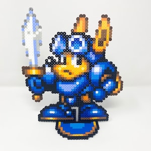 Sparkster Perler Sprite - SNES