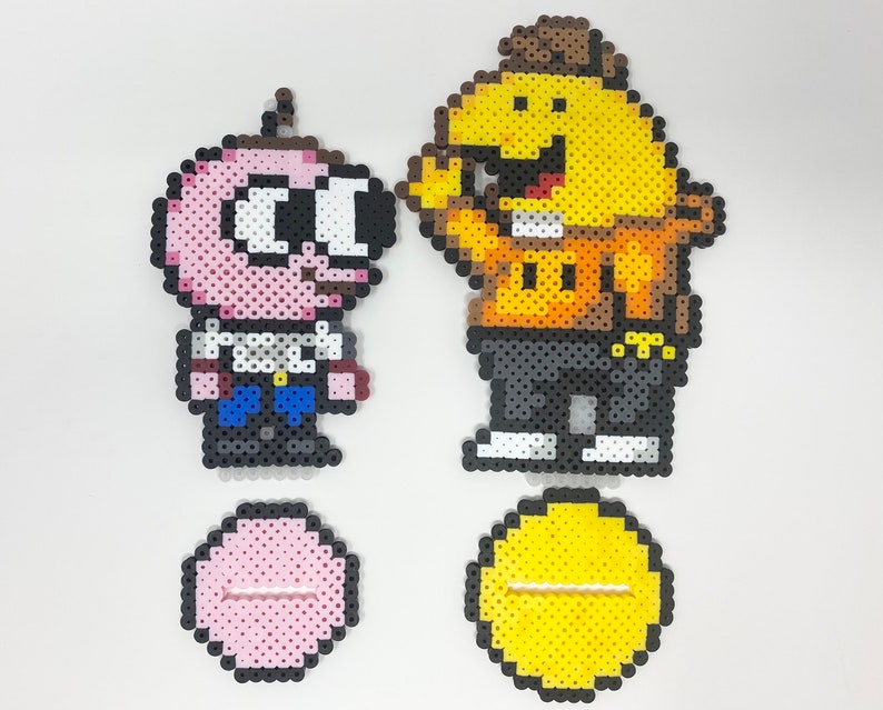 Happy Friends Perler Bead Sprites - Etsy